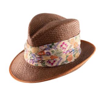 chapeau panama asymétrique Amalia