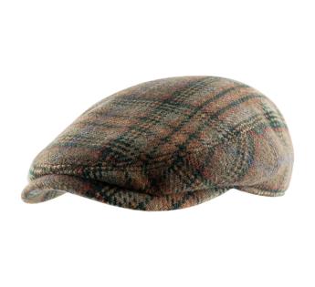 Kent Yorven Check Flat Cap 