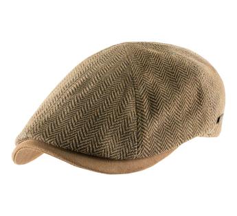 Casquette béret cuir Taranto