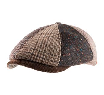 casquette hiver patchwork Lucrezio