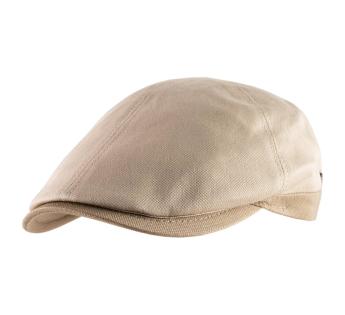 Casquette plate coton Marcello