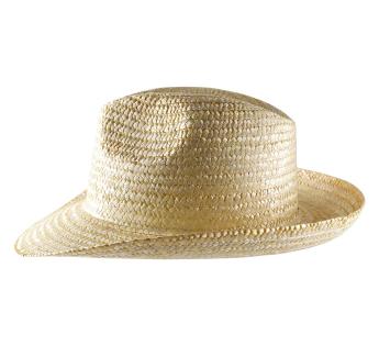 chapeau paille Nude Fedora Straw