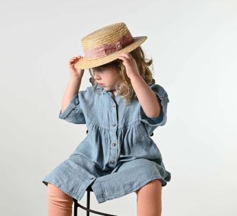 chapeau enfant canotier Nino