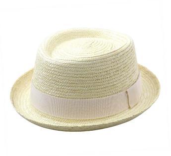 Chapeau porkpie paille fine Classic Porkpie Straw