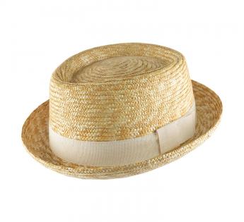 Chapeau porkpie paille fine Classic Porkpie Straw