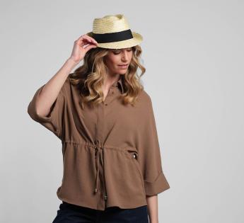 trilby paille Classic Trilby Paille