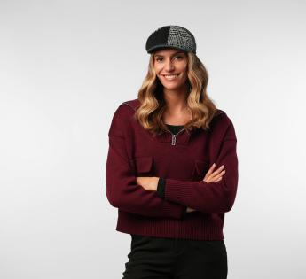 Casquette patchwork bec de canard Vitale