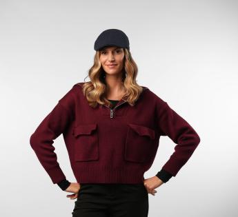 casquette laine Texas Herringbone