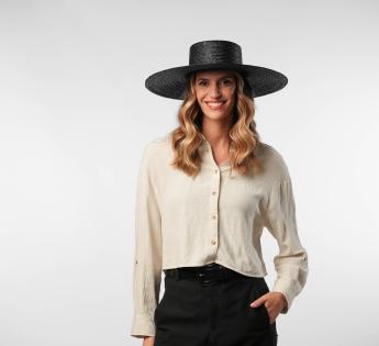 Chapeau paille large Capeline Cavoli