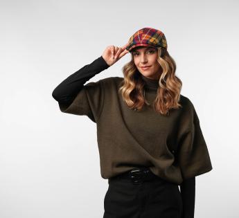 Casquette cache nuque en tweed Jackson-k/634