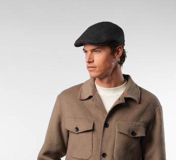 Casquette plate laine Santino