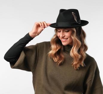 Chapeau fedora Stetson Rosedale Woolfelt