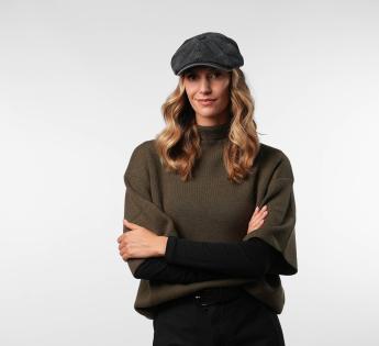 Casquette Hatteras mi-saison Hatteras Denim Garage Flat Cap
