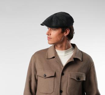 Casquette Hatteras mi-saison Hatteras Denim Garage Flat Cap