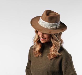 Chapeau vintage vieilli Stéphane