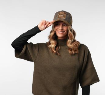 Casquette cuir Stetson Trucker Cap Oily Goat