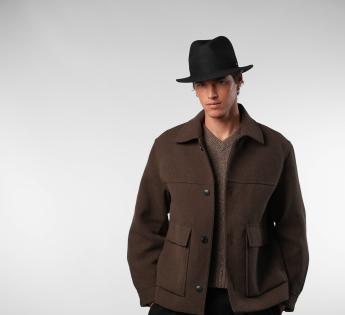 Chapeau traveller feutre lapin Ivano