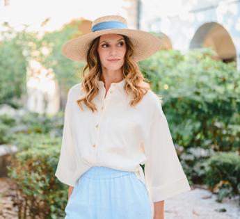 Chapeau large bord Capeline Cavoli