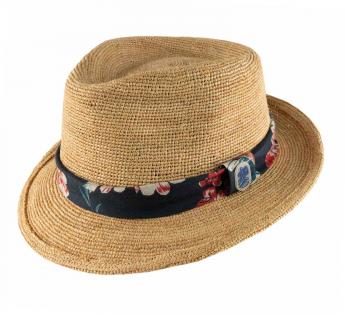 Trilby Paille Stetson Trilby Crochet Straw