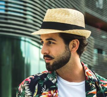 Trilby paille fine Classic Straw Trilby